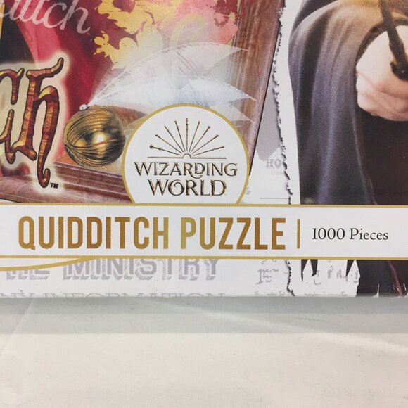 New Sealed Harry Potter Quidditch 1000 Piece Jigsaw Puzzle Wizarding World - Picture 2 of 8